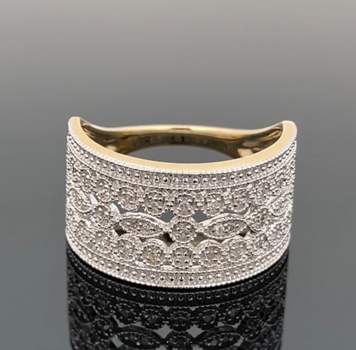 Diamanten ring 585 gold - ring,