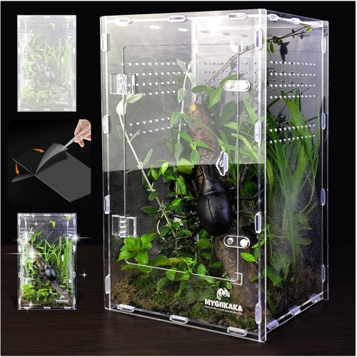 360 degree acrylic terrarium - 360-degree,