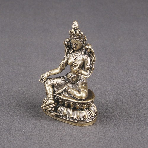 Messing grüne tara buddha - messing,