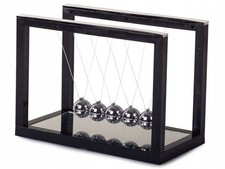 Newton Pendel XXL 20cm Wiege Kugelspiel Kugelpendel Kugelspiel Deko Cradle