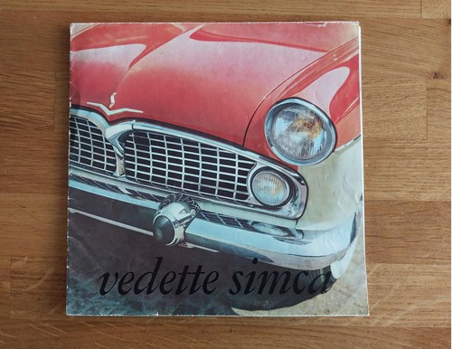 Simca vedette prospekt ende - simca,