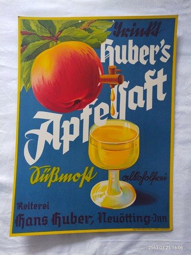 Werbeschild altes schönes