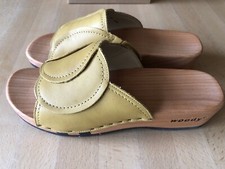 neu Woody Clogs Vanessa Gr. 41 gelb/Mostaza