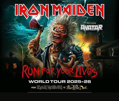 Konzertkarten iron maiden - konzertkarten,