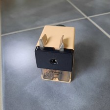 Dahle 155 Anspitzer Bleistift Spitzer Spitzmaschine Beige Schwarz Vintage Rar