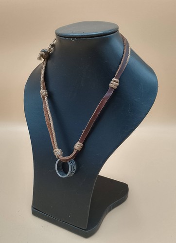 Vintage lederkette wikinger - vintage,