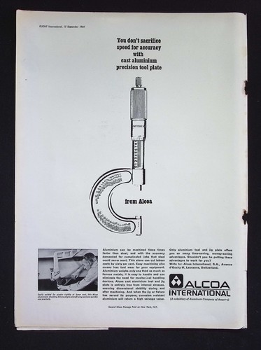 Original 1964 reklame alcoa - 1964,