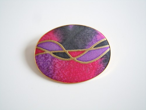 Vintage brosche uhlig - brosche,