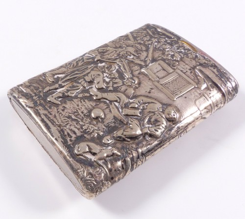 Silber 830 streichholzdose - silber,