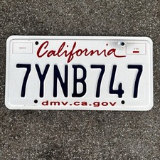 Original US Auto Kennzeichen Nummernschild USA 🇺🇸 California 