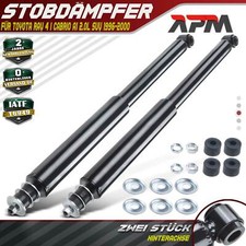 2x Stoßdämpfer Gasdruck Hinten für Toyota RAV 4 I Cabrio A1 2.0L SUV 1996-2000