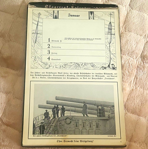 Skagerrak kalender 1936 - skagerrak,
