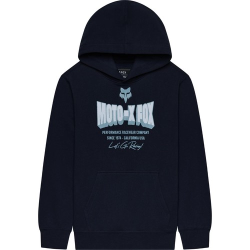 Fox kids fleece hoodie race - fleece,