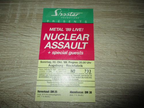 Ticket sammlerticket nuclear - ticket,