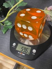 1 XXL Würfel Gelb wie