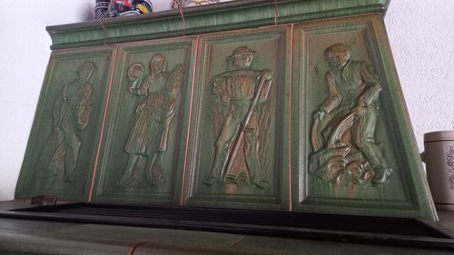 Kacheln und kachelofengitter - kacheln,