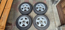 4 x Original VW Alufelgen 15" 6Jx15H2 ET38 + orig. VW Nabendeckel 1J0601149B 