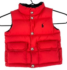 Ralph Lauren Kids Unisex Daunenweste Jacke Größe 12 M