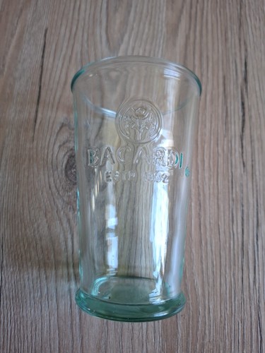 Vintage bacardi collector glas - vintage, collector-glas