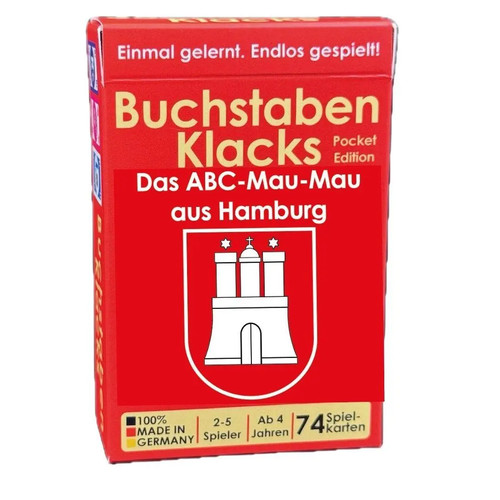 Buchstaben klacks pocket - buchstaben,