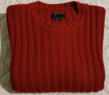 Vintage Energie Pullover rot
