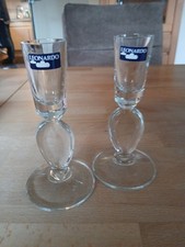 2 Kerzenständer GLAS von