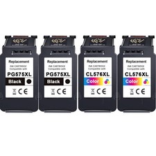 XL Patronen für Canon PG-575 XL CL-576 XL PIXMA TS3550i TS3551i TR4750i TR4751i