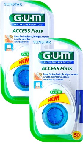 Gum access floss zahnseide - 2x,