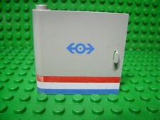 Lego Eisenbahn 1x Tür grau