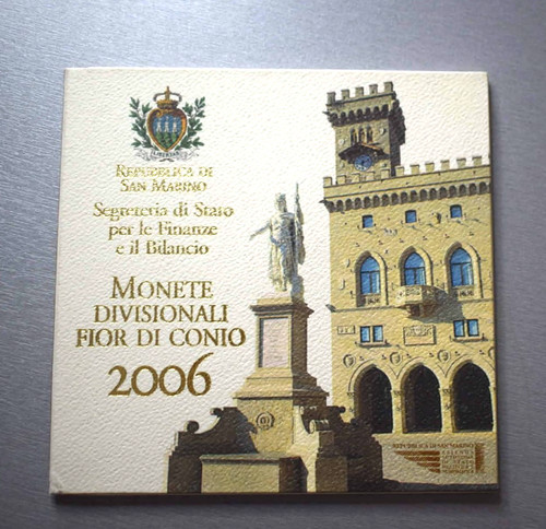 San marino 2006 - euro, set