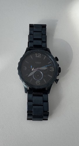 Fossil uhr herren blau - mit, box