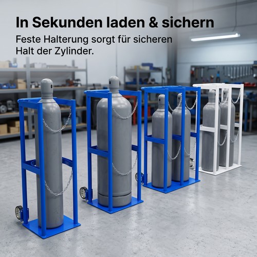 Gasflaschen handwagen für - gasflaschen,