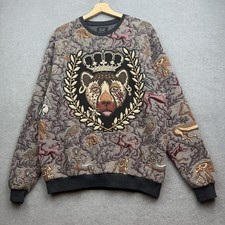 Zara Men Pullover L Jacquard