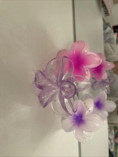 Blumen Haarklammer,9 Farben