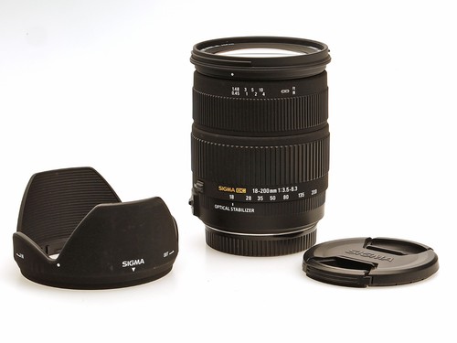 Sigma zoom objektiv 3 - zoom, 3.5-6.3