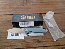Kubey KU046   Titan    9.5cm Klinge AUS-10  Blau Flipper Einhandmesser