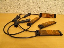 Hella 4 neue Seitenmarkierungsleuchte LED 2-polig mit Leitung und Stecker Neu