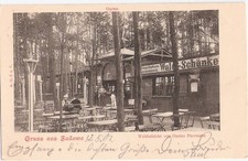 SADOWA Okres Hradec Kralove Sadova Waldschänke G Purrmann BahnPost 12.6.1901 ZUG