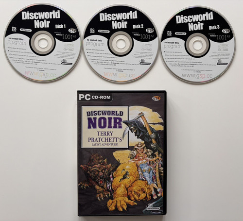 Discworld noir rom - discworld, cd