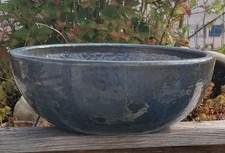 NEU ! Schöne Schale blaugrau