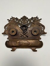 Antikes Messing Schreibset /