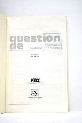 Altes buch frage - buch, der