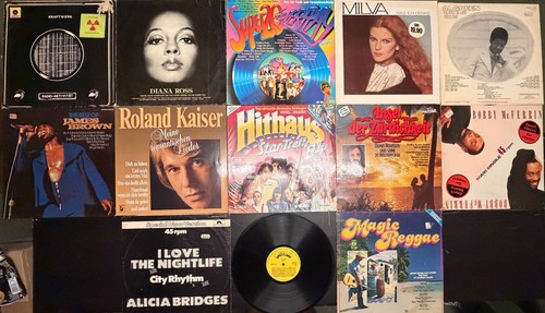 Schallplatten vinyl - schallplatten,