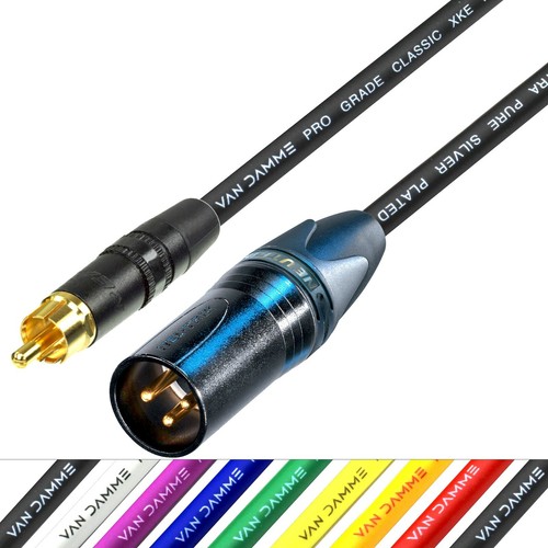 Cinch auf stecker xlr - cinch,
