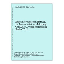 Zeiss Informationen Heft 59