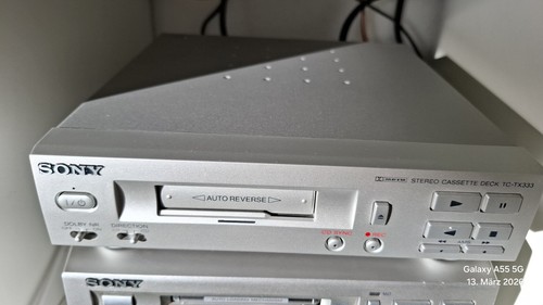 Sony tx333 kassettendeck - tc-tx333,