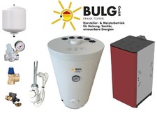 Pelletkessel / Pelletheizung BULG NANO 6-24 KW Warmwasser - Komplettset