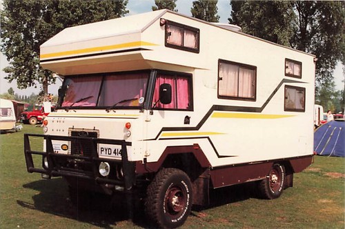 Altes wohnmobil oldtimer foto - altes,