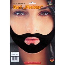 SCHWARZER KUNSTBART Karneval