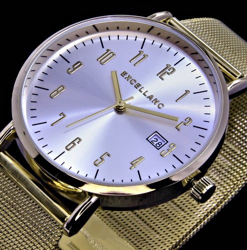 Excellanc herren uhr gold - herren,